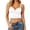 White, variant on Crop Tops for Women Summer Color Block Spaghetti Strap Lace V Neck Low Cut Bow Front Slim Fit Y2k Camisole Going out Tank Top