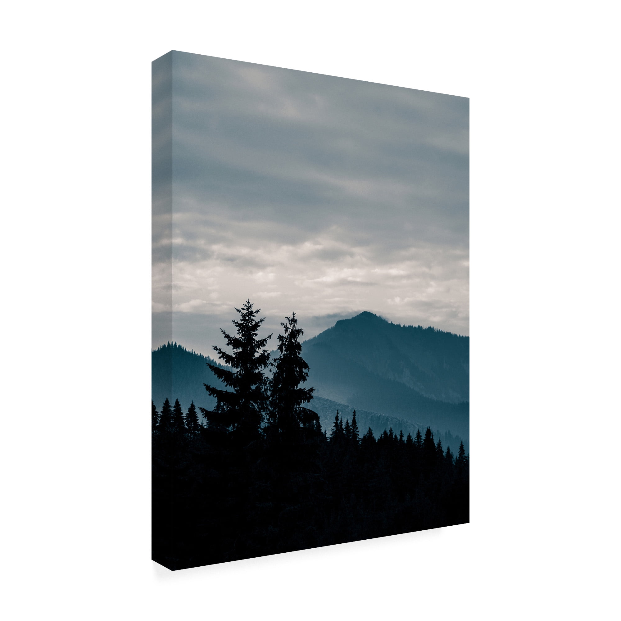 Trademark Fine Art 'Blue Mountains VII' Canvas Art by PhotoINC Studio