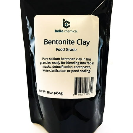 Food Grade Sodium Bentonite Clay (1 Pound) (Best Quality Calcium Bentonite Clay)