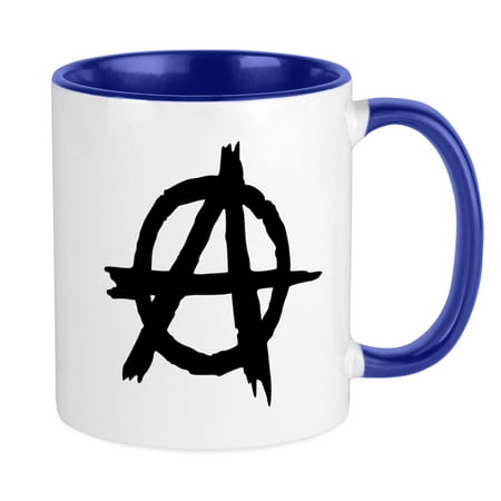 

CafePress - Anarchy Mug - Ceramic Coffee Tea Novelty Mug Cup 11 oz