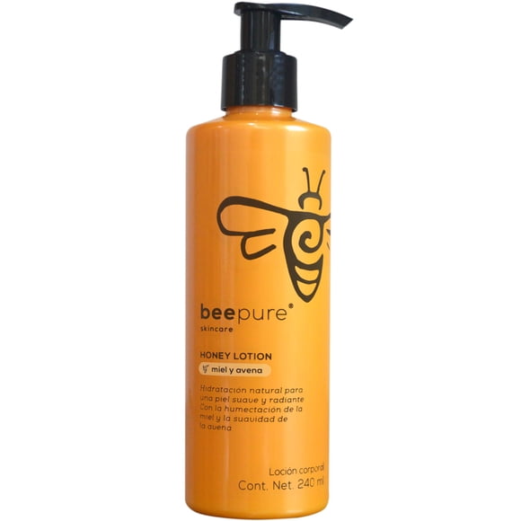 Loción corporal miel y avena beepure 240 ML
