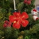 thumbnail image 2 of Juego de adornos navideños de fieltro, adornos de estrella de mar hechos a mano, diseño de flor de estrella de árbol de Navidad rojo, decoración navideña para el hogar, adornos colgantes tradicionales, 2 of 5