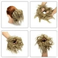thumbnail image 2 of SAYFUT Curly Messy Hair Bun Extension Ponytail Hairpiece-Synthetic Chignon Hairpiece Wrap Messy Hair Bun Donut Hair Chignons Hair Piece for women ( 12 Colors,44g), 2 of 7