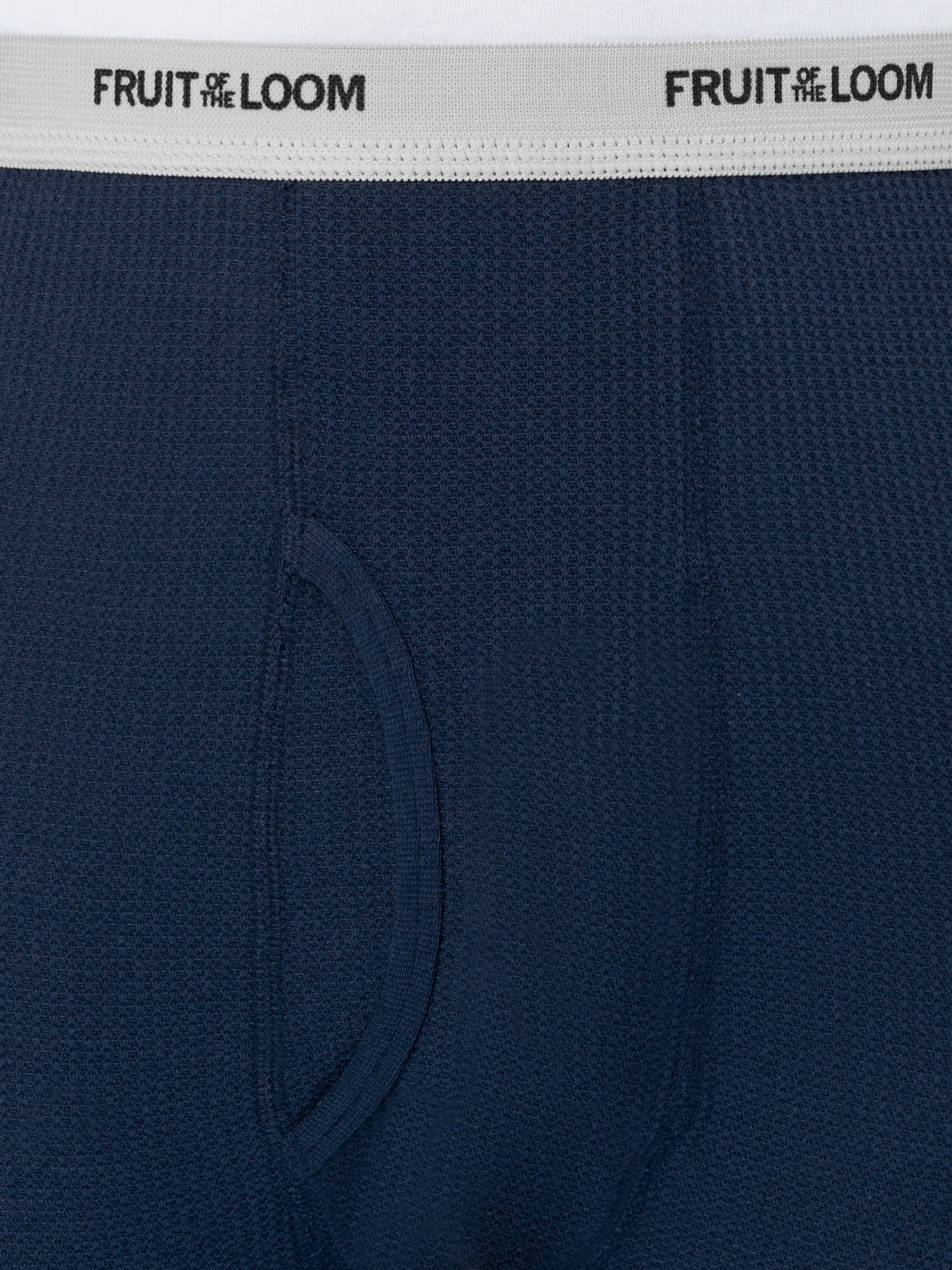 Fruit of the Loom Men's Thermal Waffle Underwear Bottom, Sizes S-5XL