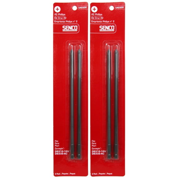 Senco EA0300 2pc #2 Phillips Duraspin Drive Bit Set (2-Pack)