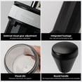 thumbnail image 4 of Manual Coffee Bean Grinder for Home Use 40 Level Adjustable Espresso Grinder with Clear Bin Double Bearing Positioning With Long Hand Crank Portable Coffee Grinder for Camping Travel, 4 of 9