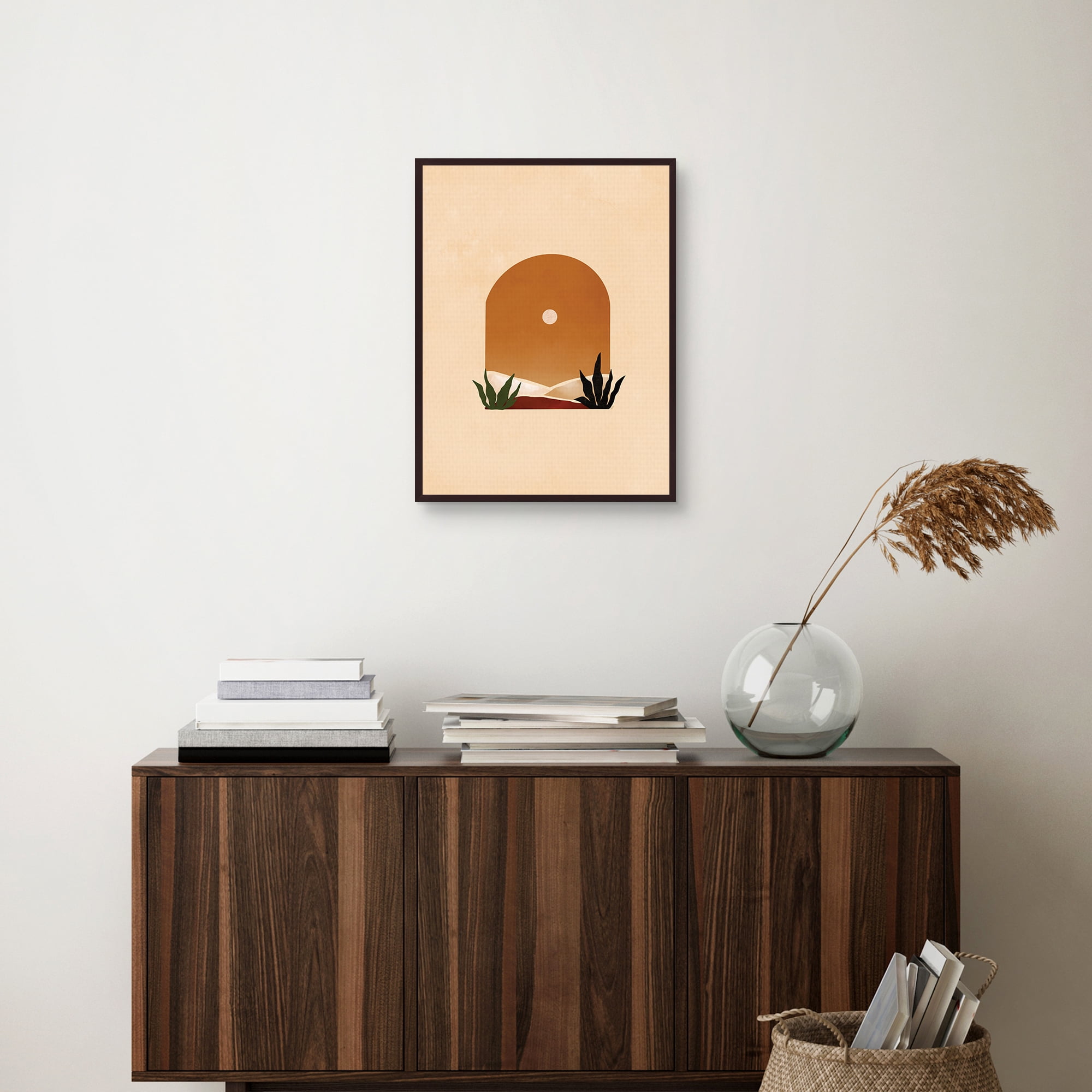 Desert Arch 1 by Bria Nicole Framed Canvas Art Print