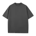 thumbnail image 4 of pstuiky Camisas de vestir de manga corta para hombre, Camisas deportivas informales de manga corta y cuello redondo para hombre, de color liso camisas casuales para hombre m, 4 of 4