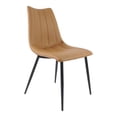 thumbnail image 2 of Alibi Dining Chair Tan Set of 2 Brown, 2 of 9