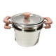 thumbnail image 1 of Sartén Sartén Cocina Utensilios de cocina Multipropósito Acero inoxidable Leche Olla Antiadherente Wok Huevo Sartén para fiesta, restaurante, co Olla de sopa rosa, 1 of 9