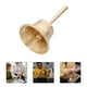 thumbnail image 4 of Campana de mano de latón: Campanas de latón para profesores, ideales para bodas, entrenamiento de animales, cenas y meditación., 4 of 7