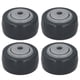 thumbnail image 1 of Rueda silenciosa de 4 Uds., carrito para muebles antibobinado de PU, rueda direccional, herramientas de Hardware de 2 pulgadas M, 1 of 9