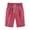 Pink, variant on Suumer Plus Size Shorts for Womens Fshion Solid Color Temperament
