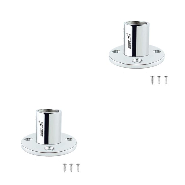 Scienceny Pasamanos Base redonda Ajustable 22 mm Asiento de tubería Montaje Múltiples ángulos Columna desmontable Accesorios de pasamanos Type3 NO3