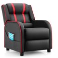 thumbnail image 3 of Spaco Kids Recliner Chair with Side Pockets and Footrest-Red, Kids Couch for Kids, 3 of 9