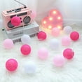 thumbnail image 4 of LINLIN LED Cotton Ball String Lights, Fairy Lights LED String Lights Battery Operated Indoor Outdoor Decorative Light for Home Party Christmas String Lights, 4 of 7