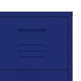 thumbnail image 5 of vidaXL Drawer Cabinet Navy Blue 80x35x101.5 cm Steel, 5 of 5