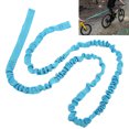 thumbnail image 4 of Elastic Tow Rope, Nylon  Bike Traction Rope Outdoor with Carabiner for Family Riding for Adventurous Activities Blue, 4 of 7