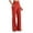 Red, variant on Wdfiry Yoga Pants for Women Solid Color Bootcut Gym Trousers Full Length Side Slit Pants Pull On Lightweight Comfy Butt Lift Flared Pants with Pockets