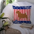thumbnail image 3 of Carolines Treasures BB3309PW1414Patriotic Norfolk Terrier Fabric Decorative Pillow, 3 of 4