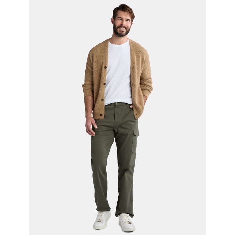 George Men's Brushed Cotton Twill Cargo Pants photo 2