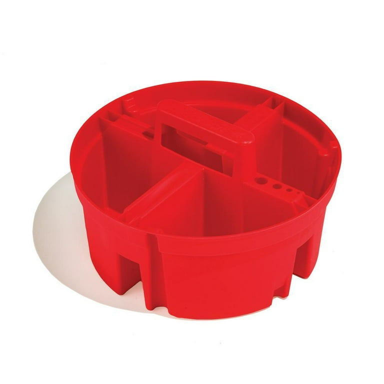 BUCKET BOSS 10.25 in. 4-Compartment Bucket Stacker Small Parts