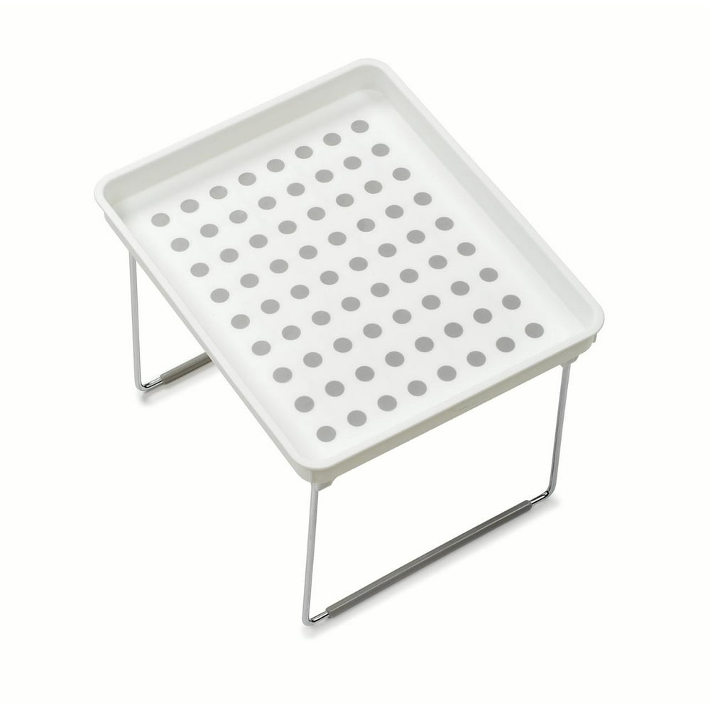 Madesmart Small Stacking Shelf, White