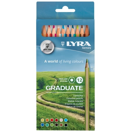 UPC: 4084900213575 | Lyra Graduate Thick Colored Pencils  Assorted  Set of 12