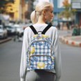 thumbnail image 7 of FORMRS Mini Backpack Purse for Women Travel Daypack Casual Shoulder Bag, Light Lemon, 7 of 7