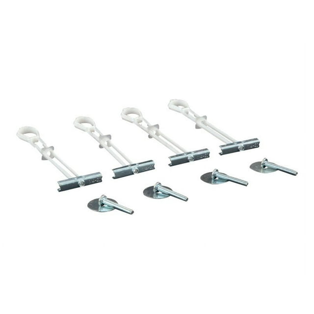 Kendall Howard Kit de Montage Mural - Kit de Montage pour Armoire - zinc Clair
