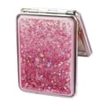 thumbnail image 1 of Espejos de maquilje plegables, espejos de doble cara para mujeres, niñas, tamaño de viaje, accesorios Cuadrado rosa Baoblaze Espejo de maquillaje compacto de viaje, 1 of 8