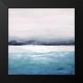 thumbnail image 2 of Stellar Design Studio 15x15 Black Modern Framed Museum Art Print Titled - Calm Horizon 6, 2 of 5