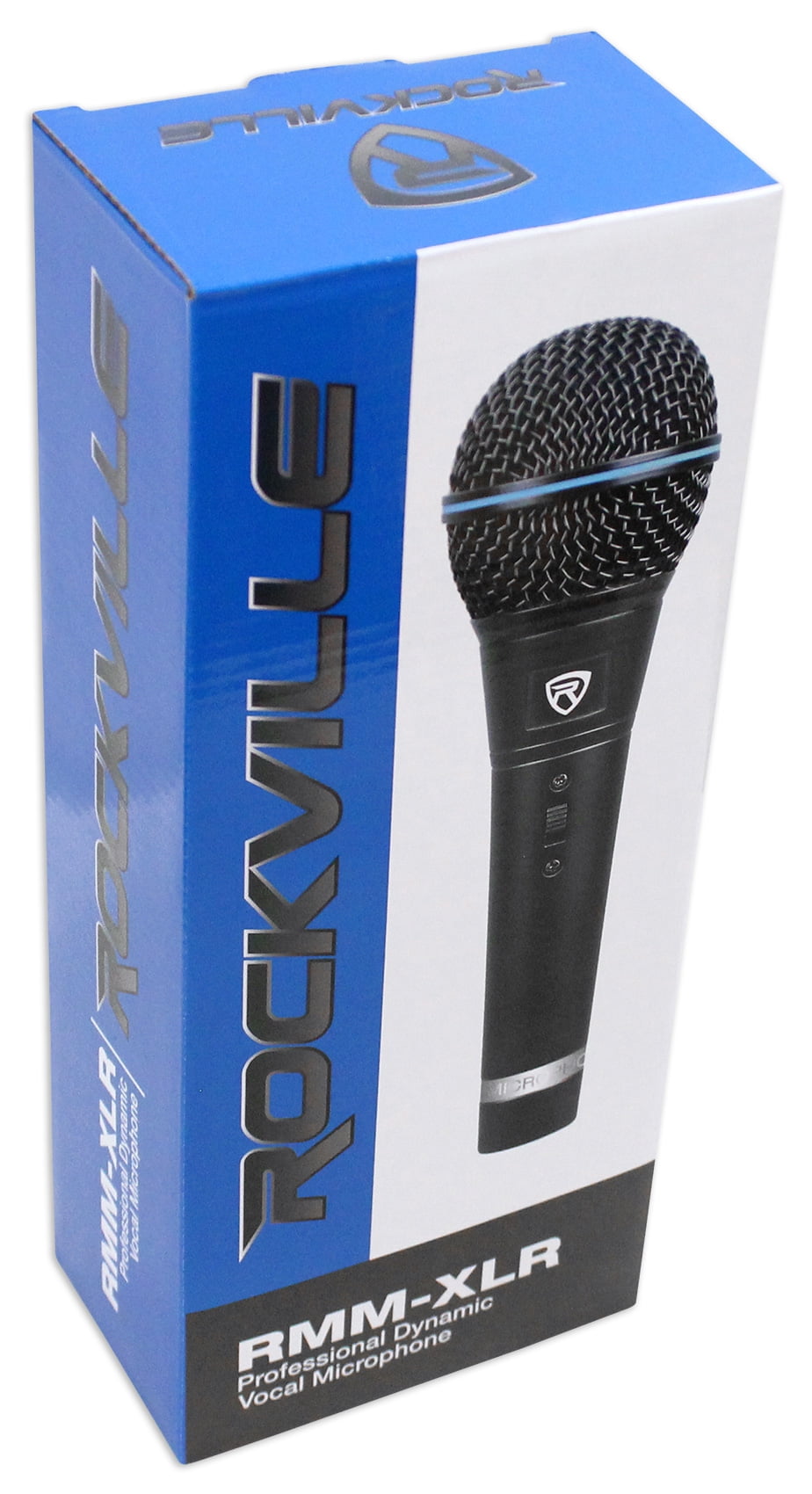 Rockville RMM-XLR HighEnd Metal Handheld Wired Microphone +100% OFC XLR Cable