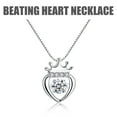 thumbnail image 1 of Fiudx Collar En El Corazón Latitudinal, En El Cobre, En La Longitud Del Corazón, En El Elegante San Valentín, En La Mujer Modal, En Los Viajes y Bodas Ideales, En Una Mano Incluida., 1 of 2