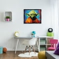 thumbnail image 3 of Stupell Industries Pop Style Sci-Fi Creature Fairy Tales & Fantasy Painting Black Floater Framed Canvas Art Print Wall Art, 31 x 25, 3 of 10