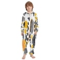 thumbnail image 2 of Soft Big Kids Onesie Pajamas Cozy Loose-Fit Jumpsuits for kids with Pockets for Christmas Lounge & Play Large and Bold Spots, 2 of 8