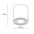 thumbnail image 3 of Luminario luminario de techo ERA Estevez, blanco, GU10/MR16, Ø80×84 mm, 3 of 8
