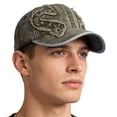 thumbnail image 6 of MEICHEN Distressed Baseball Cap for Men Trendy Solid Comfortable Dad Hat Men's Trucker Hat, 6 of 6