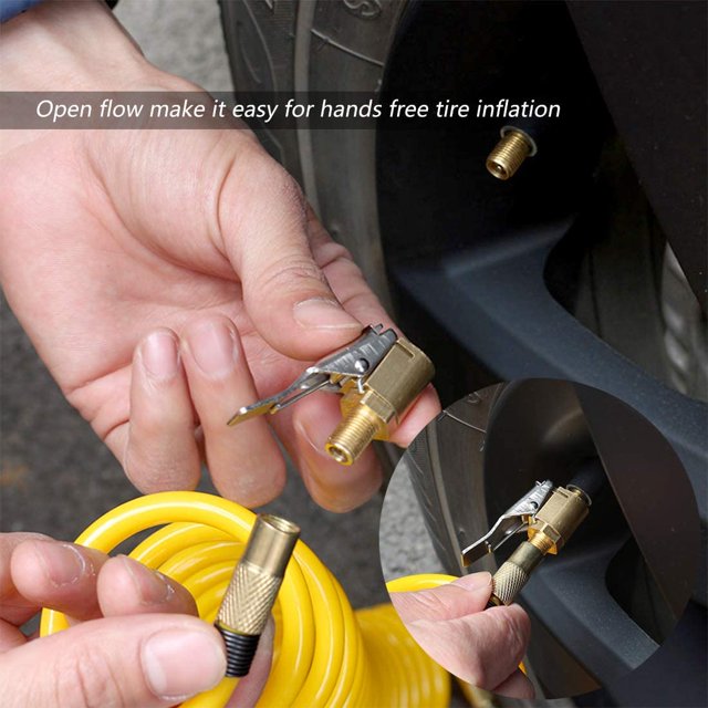3 piezas, clip de bomba de aire, accesorio de válvula de inflado, adaptador de válvula de neumático de automóvil, para neumático de automóvil o camión, tipo de púas, 6 mm