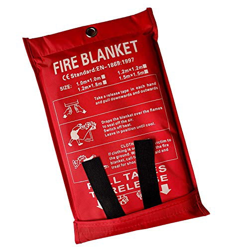 Victosoaring Emergency Survival Fiberglass Fire Blanket Shelter 