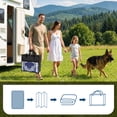 thumbnail image 2 of Reversible Patio Mat – Waterproof Plastic Straw – Washable, Non-Shedding & UV Resistant – Porch, Deck, Balcony, Backyard, Camping & RV – Outdoor Rug, 2 of 7