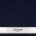 thumbnail image 2 of Zelouf Stripe Knit Jacquard  , Sewing, DIY, Crafts Fabric by the Yard, Baroque Navy, 3 Yard, 2 of 3