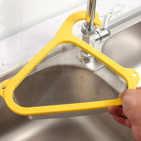 

Kitchen Water Channel Hanging Triangular Drain Set Multifunctional Household Water Channel Food Drain Set Trough Filter High-quality