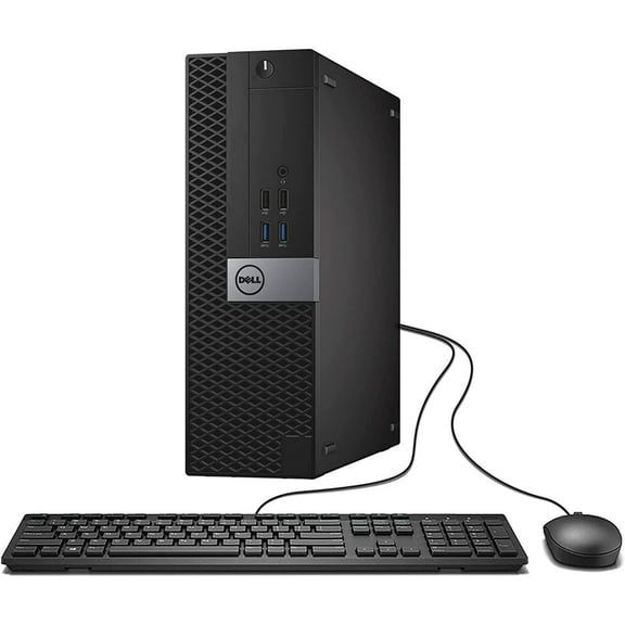 Restored Dell Optiplex 7040 SFF Business Desktop PC - 6th Gen Intel i5-6500 Quad Core -