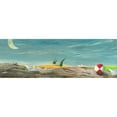 thumbnail image 3 of Larotonda, Donato 14x7 Black Modern Framed Museum Art Print Titled - Rotolando verso Sud, 3 of 5