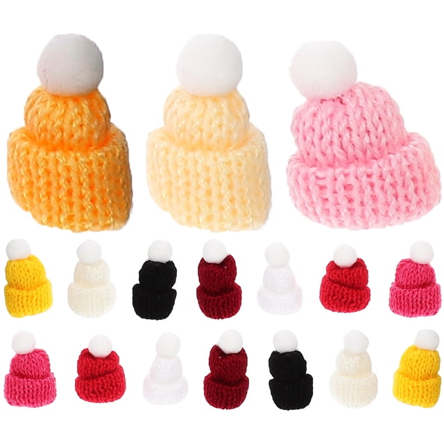 50 piezas de sombreros de muñeca de muñecas de muñeca de muñeca de Navidad