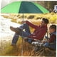 thumbnail image 2 of 1 PC Enchufe de tierra Soporte de metal Caña de pescar Poste Sombrilla de playa Punta Parasol Barrena Soporte de anclaje de arena Punta de metal plateado para sombrilla al aire libre Soporte de tierra, 2 of 5