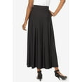 thumbnail image 2 of Roaman's Women's Plus Size Ultrasmooth Fabric Maxi Skirt, 2 of 5