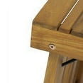 thumbnail image 5 of GDF Studio Karyme Outdoor Acacia Wood Folding Side Table, Teak, 5 of 9