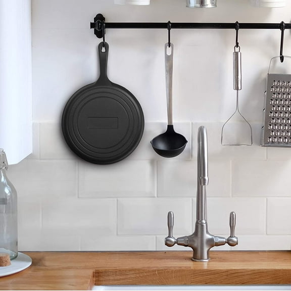 Chef 10.5 Inch Preseasoned Cast Iron Round Griddle Pan